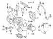 Toyota GR Supra Exhaust Heat Shield Diagram - 17167-WAA02