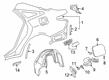 2020 Toyota Avalon Fuel Door Diagram - 77350-07020