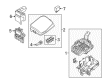 2017 Toyota Yaris iA Relay Diagram - 90118-WB766