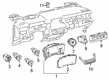 2022 Toyota Corolla Instrument Cluster Diagram - 83800-1EB50