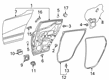 2022 Toyota C-HR Weather Strip Diagram - 62331-10010