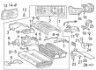 2023 Toyota Prius AWD-e Car Batteries Diagram - G9510-16010