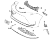 Toyota Sienna Engine Cover Diagram - 51441-08070