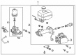 2015 Toyota Tacoma Master Cylinder Repair Kit Diagram - 47025-04055