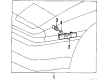 1989 Toyota Celica Side Marker Light Diagram - 81730-20150