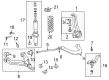 2001 Toyota Tacoma Ball Joint Diagram - 43330-39815