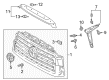 Toyota Tacoma Emblem Diagram - 75311-0C030