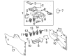 2015 Toyota Highlander Shift Knob Diagram - 33504-0E130-C2