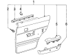 1995 Toyota 4Runner Weather Strip Diagram - 68173-89111