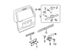 Toyota Tercel Emblem Diagram - 75442-16530