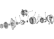 Toyota Corolla Alternator Pulley Diagram - 27411-15110