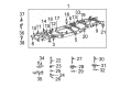 2002 Toyota Tundra Exhaust Hanger Diagram - 17573-0F010