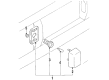 1989 Toyota Corolla Light Socket Diagram - 81945-01040