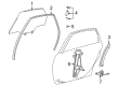 2004 Toyota Avalon Door Seal Diagram - 67485-AC010