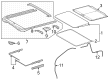 Toyota Sunroof Cable Diagram - 63205-0C030