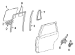 2010 Toyota Land Cruiser Window Run Diagram - 68142-60060