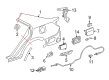 2014 Toyota Camry Fuel Door Diagram - 77350-06080