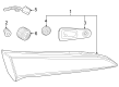 Toyota GR Corolla Back Up Light Diagram - 81581-12440