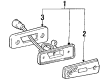 1985 Toyota Celica Side Marker Light Diagram - 81730-19306