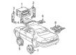 Toyota Car Speakers Diagram - 86160-AC150