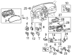 2005 Toyota Sienna Dimmer Switch Diagram - 84140-08070