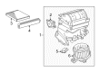 Scion Cabin Air Filter Diagram - 87139-26010