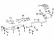 2023 Toyota Corolla Exhaust Pipe Diagram - 17410-F2680