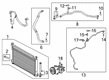 2023 Toyota Corolla Cross A/C Condenser Diagram - 884A0-02130