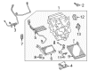 2012 Toyota Prius C A/C Hose Diagram - 88711-52420