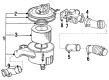 1992 Toyota Land Cruiser Air Filter Box Diagram - 17700-61250