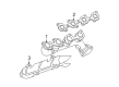 2001 Toyota Sequoia Exhaust Manifold Diagram - 17104-50151