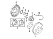 2008 Toyota Tacoma Hydraulic Hose Diagram - 90947-A2003