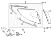 2018 Toyota C-HR Back Up Light Diagram - 81551-F4021