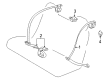 1999 Toyota Corolla Seat Belt Diagram - 73360-02090-B0