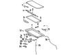 1997 Toyota Paseo Weather Strip Diagram - 63252-16030