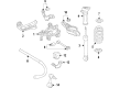 Toyota C-HR Rear Crossmember Diagram - 51206-10011