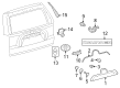 2013 Toyota 4Runner Emblem Diagram - 75431-35060