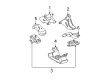 2004 Toyota Tundra Engine Mount Diagram - 12311-62050