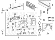 2015 Toyota Tundra Fuel Door Diagram - 77351-0C090