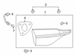 2020 Toyota Corolla Tail Light Diagram - 81581-12250