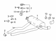 2020 Toyota GR Supra Catalytic Converter Diagram - 25051-WAA02