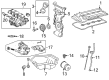 2006 Toyota RAV4 Fuel Filter Diagram - 23300-21030