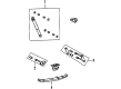 1993 Toyota T100 Leaf Spring Shackle Diagram - 04483-34020