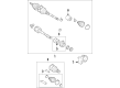 2015 Scion tC CV Boot Diagram - 04428-42111