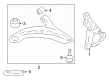 2022 Toyota GR86 Control Arm Bolt Diagram - SU003-07310