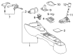 2014 Toyota Yaris Shift Knob Diagram - 33504-52200-C0