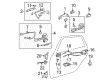 2007 Toyota Avalon Door Check Diagram - 68630-AC022