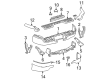 Toyota Tacoma Spoiler Diagram - 76895-04901