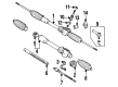 Toyota Corolla Rack And Pinion Diagram - 45510-12270