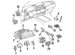 1997 Toyota Land Cruiser A/C Switch Diagram - 84730-60030